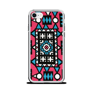 Pink & Blue African Print iPhone Case YaYa+Rule