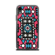 Load image into Gallery viewer, Pink &amp; Blue African Print iPhone Case YaYa+Rule