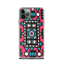 Load image into Gallery viewer, Pink &amp; Blue African Print iPhone Case YaYa+Rule