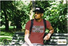 Load image into Gallery viewer, Purple African Print Color Short-Sleeve Unisex T-Shirt YaYa+Rule