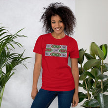 Load image into Gallery viewer, Purple African Print Color Short-Sleeve Unisex T-Shirt YaYa+Rule