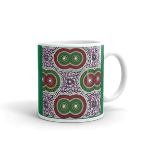 Purple African Print Mug YaYa+Rule