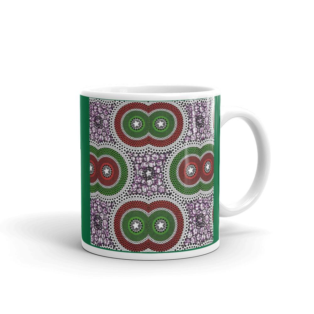 Purple African Print Mug YaYa+Rule