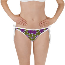 Load image into Gallery viewer, Purple Yellow African Print Bikini Bottom YaYa+Rule