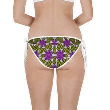 Load image into Gallery viewer, Purple Yellow African Print Bikini Bottom YaYa+Rule