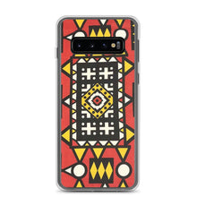 Load image into Gallery viewer, Red African Print Samsung Case YaYa+Rule