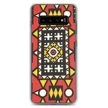 Load image into Gallery viewer, Red African Print Samsung Case YaYa+Rule