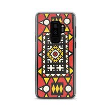 Load image into Gallery viewer, Red African Print Samsung Case YaYa+Rule