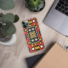 Load image into Gallery viewer, Red African Print iPhone Case YaYa+Rule