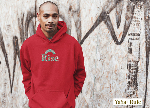 Rise African Print Unisex Hoodie YaYa+Rule