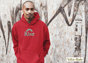 Rise African Print Unisex Hoodie YaYa+Rule