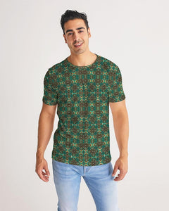 Teal African Print Ankara Kid's Tee Men's Tee YaYa+Rule