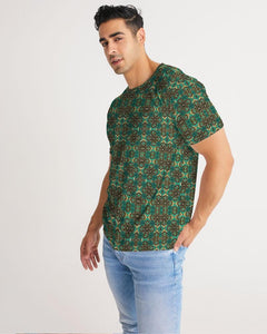 Teal African Print Ankara Kid's Tee Men's Tee YaYa+Rule