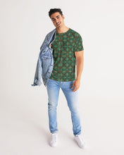 Load image into Gallery viewer, Teal African Print Ankara Kid&#39;s Tee Men&#39;s Tee YaYa+Rule