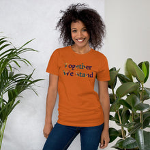 Load image into Gallery viewer, Together African Print Color Short-Sleeve Unisex T-Shirt YaYa+Rule