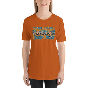 Visionary African Print Color Short-Sleeve Unisex T-Shirt YaYa+Rule
