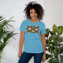 Load image into Gallery viewer, Yellow African Print Color Short-Sleeve Unisex T-Shirt YaYa+Rule