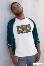 Load image into Gallery viewer, Yellow African Print Color Short-Sleeve Unisex T-Shirt YaYa+Rule