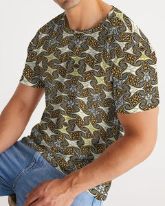 Yellow Brown_printfile_default Men's Tee YaYa+Rule