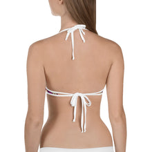 Load image into Gallery viewer, Yellow Pink African Print Bikini Top YaYa+Rule