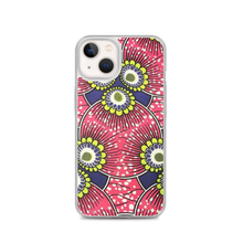 Load image into Gallery viewer, Pink African Print  iPhone Case