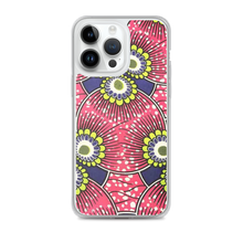 Load image into Gallery viewer, Pink African Print  iPhone Case